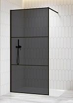 Душевая перегородка RGW Walk In WA-09B 90x200 черный, тонированное 06100909-34