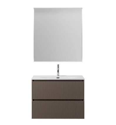 Мебель для ванной BelBagno Uno-Mini 90 см Бежевый матовый
