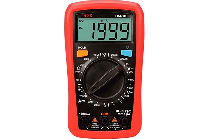 Цифровой мультиметр RGK DM-10 776554