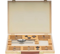 Набор метчиков и плашек Bucovice Tools UNC №5-№12 115CrV3 22пр 315000