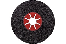 Диск шлифовальный полужесткий Diamond Industrial 125х22.2 мм, P40, на фибровой основе DIDAK12540