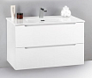 Тумба с раковиной BelBagno Etna 80x39 см Bianco Lucido