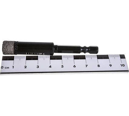 Коронка алмазная по керамограниту 12 мм PROFI 1/4 Skrab 31112