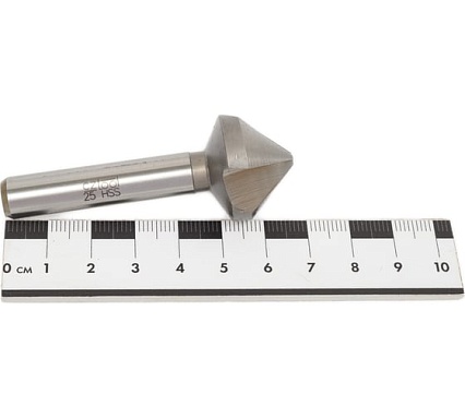 Зенковка (25х10х63 мм; Z3; 90°; HSS) Bucovice Tools 746250