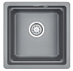 Кухонная мойка Granula Kitchen Space KS-4501U 45 см алюминиум