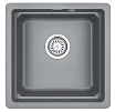 Кухонная мойка Granula Kitchen Space KS-4501U 45 см алюминиум