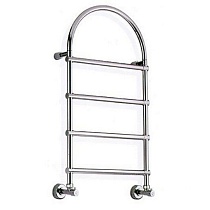 Полотенцесушитель водяной Margaroli Sole 442 хром с аркой