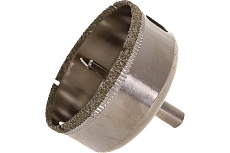 Коронка с центрирующим сверлом по стеклу и керамике (68х55 мм) Vertextools 336-68-55
