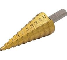 Сверло ступенчатое HSS 4241 4-22 мм Forsage F-44741(29854)