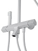Душевая стойка Wonzon&Woghand The One WW-B3094-MW термостат, белый матовый