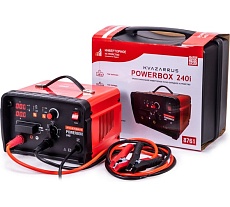 Инверторное пуско-зарядное устройство Kvazarrus powerbox 240i, таймер, пластиковый кейс 8761