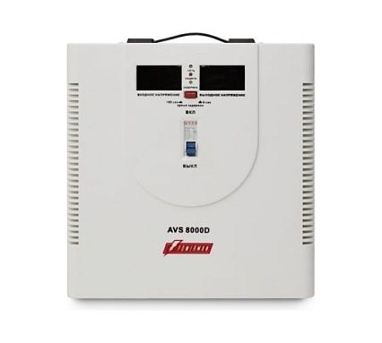 Стабилизатор напряжения Powerman 1ф 8 кВА AVS 8000 D 1192188