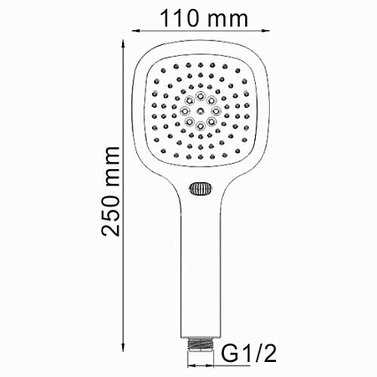 Душевой набор WasserKRAFT Alme A16069