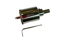 Коронка алмазная со сверлом по керамограниту/стеклу 35 мм Skrab 31035