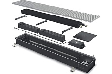 Встраиваемый в пол конвектор Varmann Qtherm Q 230.75.2750 RR U EV1