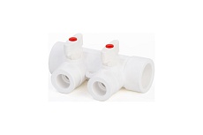 Коллектор с шаровыми кранами Lammin ppr 25x2 Lm31081002025