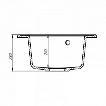 Кухонная мойка Iddis Kitchen G 51 см сафари