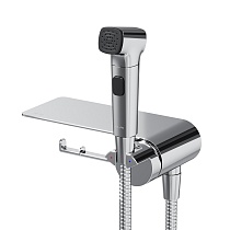 Смеситель Am.Pm Func F0H8F900 с гигиеническим душем, полкой, хром
