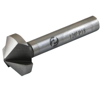 Зенковка (8x6x44 мм; конус 120 градусов; d хв=8 мм; Р18; ц/х; Z=3) CNIC 52750