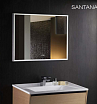 Зеркало Silver Mirrors Santana 80x60 см с подсветкой, подогревом