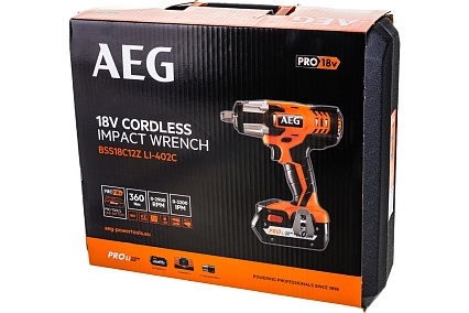 Аккумуляторный гайковерт AEG BSS 18C12Z LI-402C 4935446456