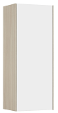Шкаф подвесной Акватон Асти 35 см ясень шимо, белый