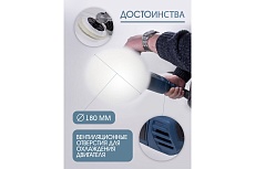 Полировальная машина Forsage электрическая, 220V, 1200W, 800-3600 об/мин, диаметр круга 180 мм F-PA-03060 48692