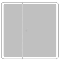 Зеркальный шкаф BelBagno SPC-MAR-800/800-2A-LED-TCH 80 см