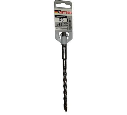 Бур 8 х 100/160 W-напайка SDS+ Eco 2-plus RITTER PS10208160
