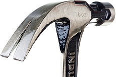 Молоток-гвоздодер Ingco 450 гр. INDUSTRIAL HCH8816