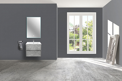 Мебель для ванной Vincea Gio 60 см C.Beton