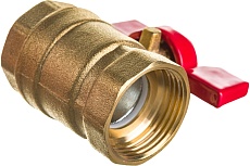 Шаровой кран ProfEco 3/4 ВР-ВР, муфтовый, бабочка, Ду20, Ру20 11Б27п1 PE-34FFB