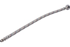 Подводка для смесителей СТМ сталь, 1/2xM10x40 см., короткий. штуцер CWFSS040
