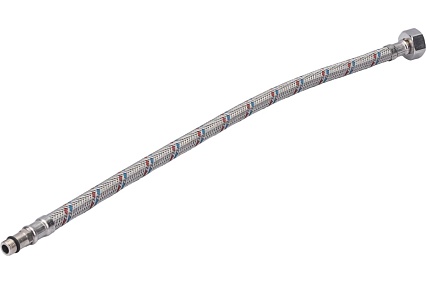 Подводка для смесителей СТМ сталь, 1/2xM10x40 см., короткий. штуцер CWFSS040