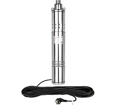 Винтовой насос JEMIX 4-QGB-1-85M Ø 102 мм (4&quot;), мощность 550 Вт, эл.кабель 40 м, макс. напор 110 м, ном. напор 50 м, при 1.8 куб.м/ч, встроенный блок управления, материал винта сталь ВН-4-110-48