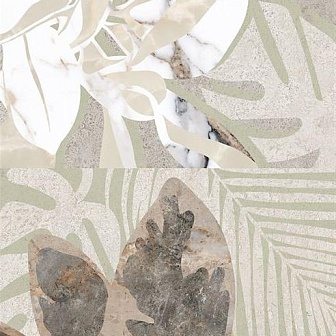 Декор Vitra Marble-Beton цветочный 30х60 см, K949798LPR01VTE0