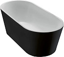Акриловая ванна BelBagno BB71-1700-NERO-W0 170x80 см без перелива, черный