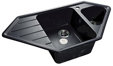 Кухонная мойка GranFest Corner GF-C950E 93 см черный