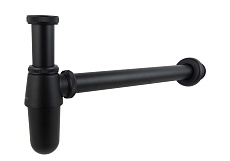 Сифон для раковины Aquatek AQ6011MB черный матовый