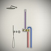 Душевой набор Timo Saona SX-2359