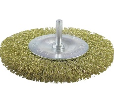 Щетка плоская для дрели (100 мм) Кратон 1 11 01 004