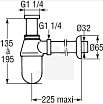 Сифон для раковины Jacob Delafon E78286-CP