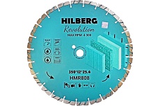 Диск алмазный отрезной Revolution 350х25.4х12 мм Hilberg HMR808