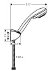 Душевой набор Hansgrohe Crometta 85 27569000