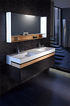Мебель для ванной Jacob Delafon Terrace 150 см черный лак