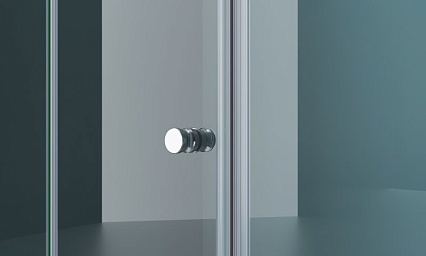 Душевая дверь BelBagno ALBANO-BS-13-80+80-C-Cr 155x195 прозрачная, хром