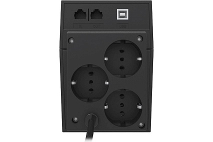 Источник бесперебойного питания Powercom Raptor, Line-Interactive, 1000VA/600W, Tower RPT-1000AP EURO