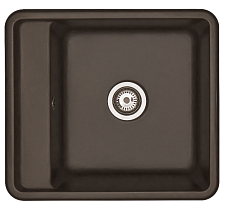 Кухонная мойка Акватон Беллис 57 см, кофе