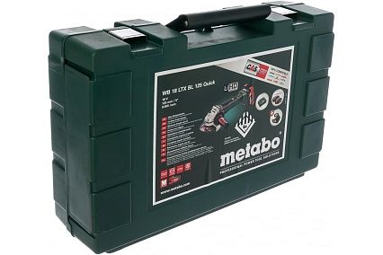 Аккумуляторная угловая шлифмашина Metabo WB 18 LTX BL 125 Quick 613077810