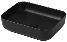 Раковина Abber Rechteck AC2202MB 50 см матовый черный